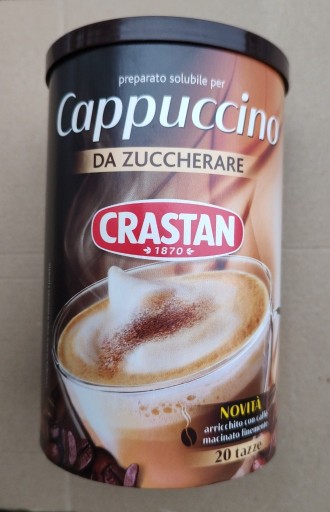 Zdjęcie oferty: Cappuccino crastan 250 g włoskie