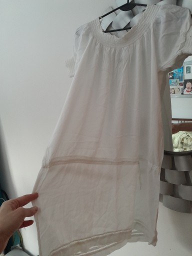 Zdjęcie oferty: Biała sukienka plażowa, letnia sukienka 42