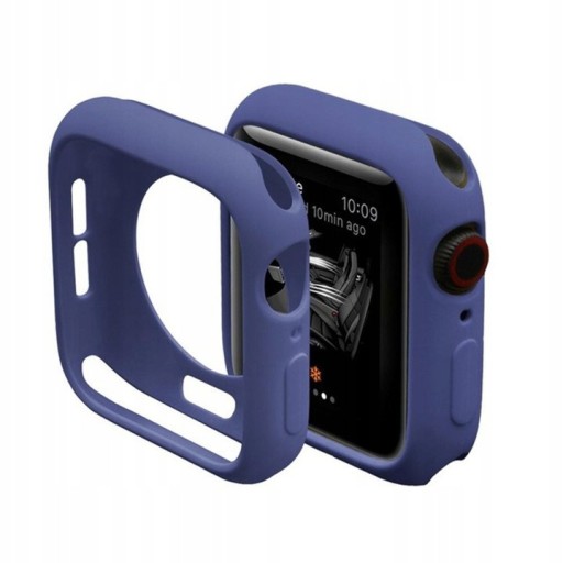 Zdjęcie oferty: ETUI SILIKONOWE APPLE WATCH 9 45mm Niebieski