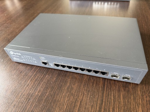 Zdjęcie oferty: tp-link, switch zarządzalny, JetStream, 8 portów Gb, 2 sloty SFP