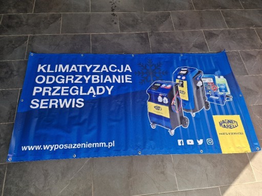 Zdjęcie oferty: Baner warsztat klimatyzacja magneti marelli 