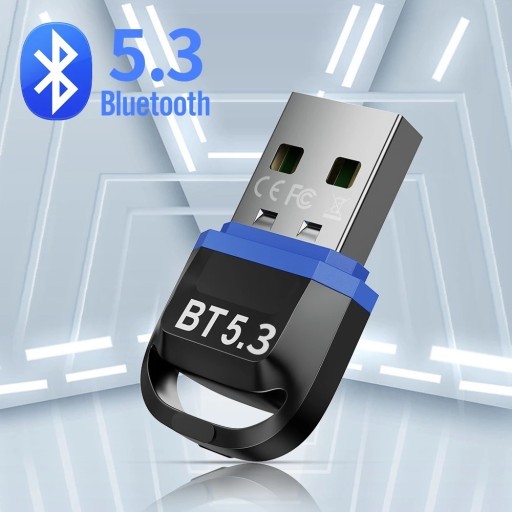 ADAPTER ODBIORNIK BLUETOOTH USB 5.3 DO KOMPUTERA Nowe Miasto