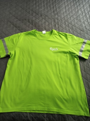 Zdjęcie oferty: Koszulka męska odblaskowa krótki rękaw rozmiar 2xl