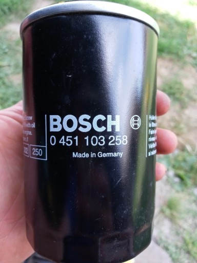 Zdjęcie oferty: Filtr oleju BOSCH 0 451 103 258