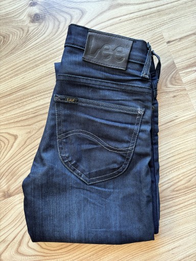 Zdjęcie oferty: Spodnie jeansowe skinny jeansy Lee XS S granatowe