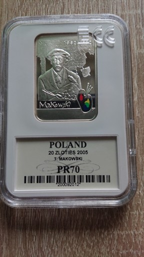 Zdjęcie oferty: 20zł.2005r.Makowski-PR70