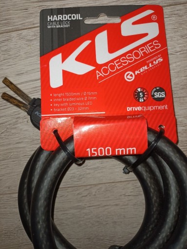 Zdjęcie oferty: Kellys Hardcoil zapięcie rowerowe dł.150cm