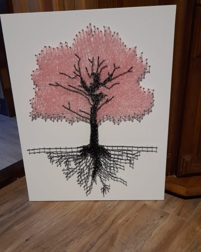 Zdjęcie oferty: Obraz tree of life - string art 