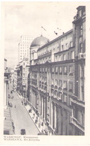 Zdjęcie oferty: WARSZAWA-WARSCHAU KREUZGASSE-1944 Kraków