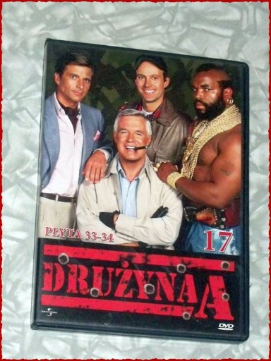 Zdjęcie oferty: DRUŻYNA A ,,, Box 17 ,,, płyta 33 i 34  ,,, 4 Odcinki