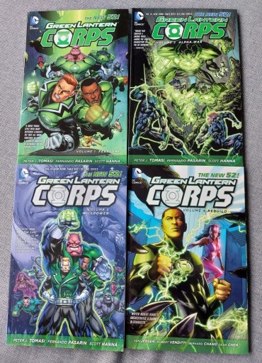 Zdjęcie oferty: Green Lantern Corps - vol 1-4 SC