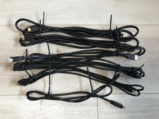 Zdjęcie oferty: 6x kabel HDMI 3m 2m High Speed stan idealny