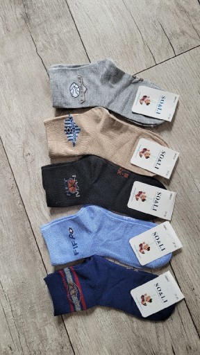 Zdjęcie oferty: Skarpetki chłopięce bambusowe 5 par r.31-34