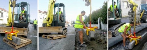 Zdjęcie oferty: Chwytak do krawężników słupów płyt betonowych