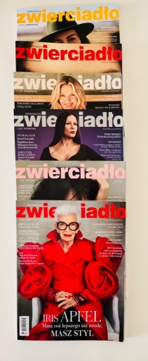 Zdjęcie oferty: Zwierciadło pakiet 6 miesięczników, gazet Nowe