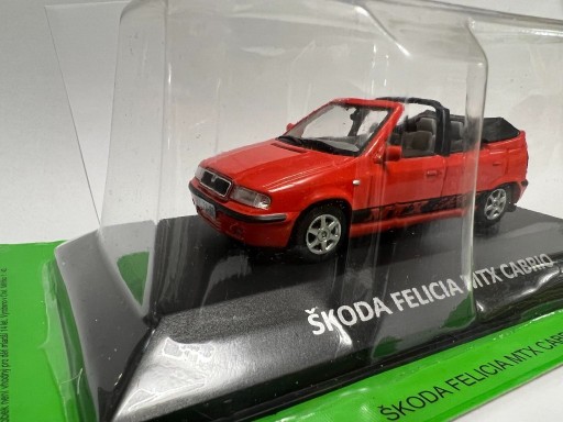 Zdjęcie oferty: Skoda Felicia MTX Cabrio IXO/DeAgostini (1:43)