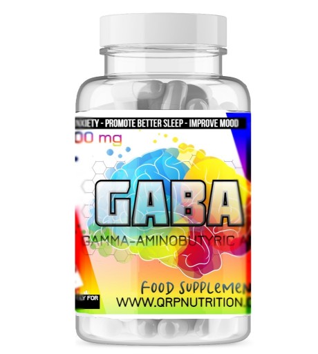 Zdjęcie oferty: QRP Nutrition GABA 500mg 100capsules