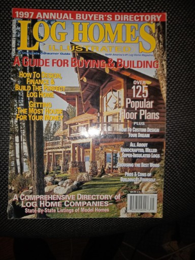 Zdjęcie oferty: Log Homes Illustrated 1997