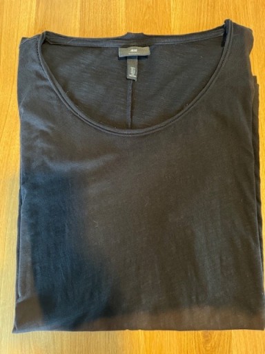 Zdjęcie oferty: T-shirt długi Longsleve męski H&M L czarny