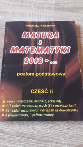 Zdjęcie oferty: Matematyka poziom podstawowy Kiełbasa cześć 2