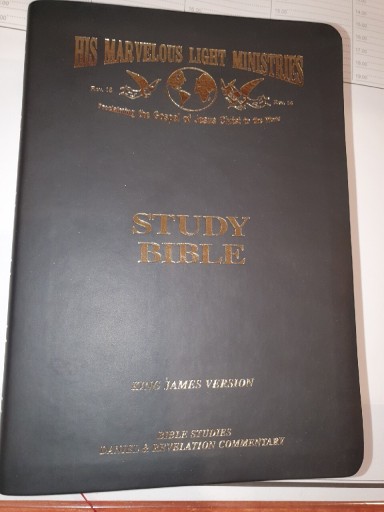 Zdjęcie oferty: Study Bible KJV Daniel &Revolution  comentary