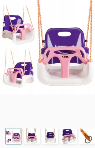 Zdjęcie oferty: Huśtawka kubełkowa Coil 42 x 38 x 33 cm