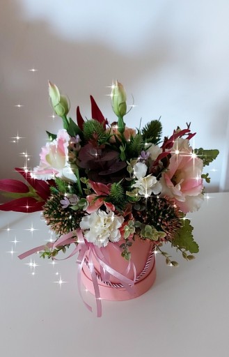 Zdjęcie oferty: Flowerbox S różowy