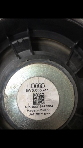 Zdjęcie oferty: Głośnik 8W5035411 LEWY TYŁ AUDI A4 B9