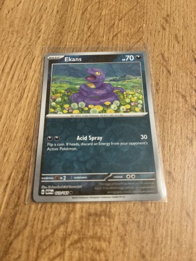 Zdjęcie oferty: Pokémon tcg ekans MEW023