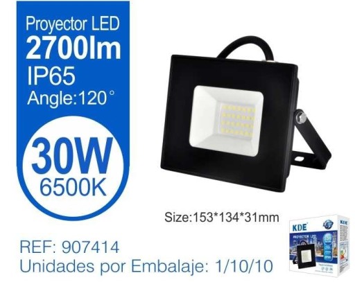 Zdjęcie oferty: Naświetlacz LED / Projektor LED  30 W 6500K 2700lm