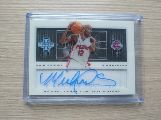 Zdjęcie oferty: Karta NBA Panini Innovation Michael Curry /199 