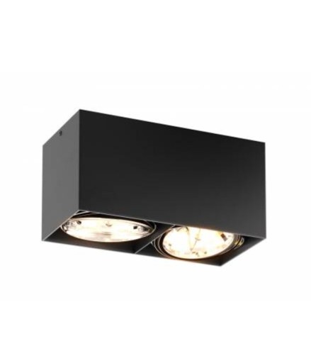 Zdjęcie oferty: Lampa sufitowa Zuma line Box SL2 G92x42W Czarna 