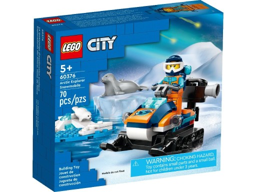 Zdjęcie oferty: LEGO City 60376 - Skuter śnieżny badacza Arktyki