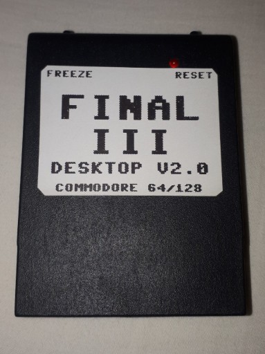 Zdjęcie oferty: Cartridge FINAL III+ DESKTOP V2.0 Commodore C64
