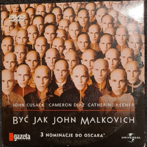 Zdjęcie oferty: Być jak Jon Malkovich dvd