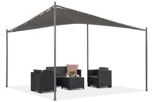 Zdjęcie oferty: NOWA pergola na taras do ogrodu antracytowa 3x3m