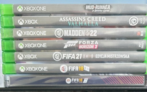 Zdjęcie oferty: Zestaw 6 gier na Xbox One Forza AC Valhalla Fifa