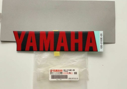 Zdjęcie oferty: Oryginalna Naklejka Pług Yamaha R6 RJ15 Oem