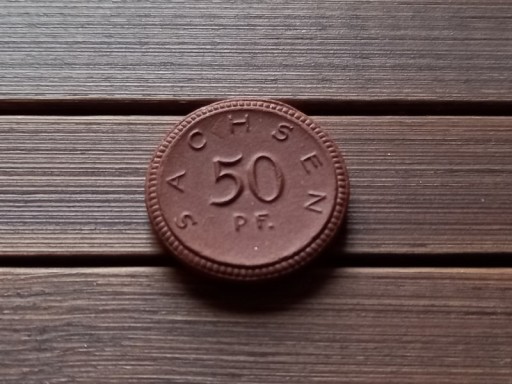 Zdjęcie oferty: Moneta 50 fenigów 1921 r Meissen 