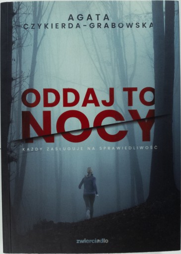 Zdjęcie oferty: Oddaj to nocy - Agata Czykierda-Grabowska