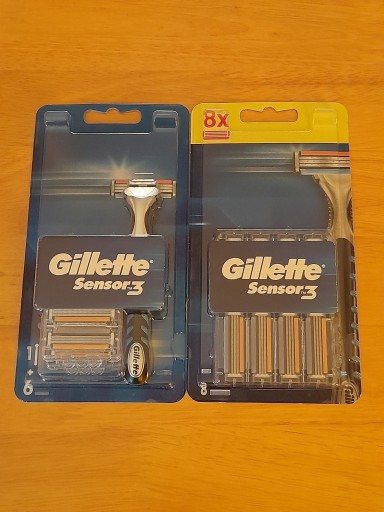 Zdjęcie oferty: Gillette Sensor 3 maszynka + 14 ostrzy oryginalna