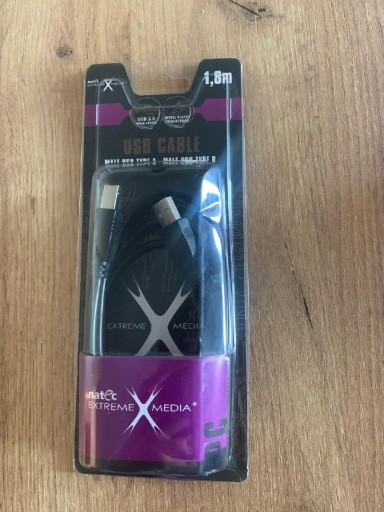 Zdjęcie oferty: Kabel USB typ A-B do drukarki 1,8m USB 2.0