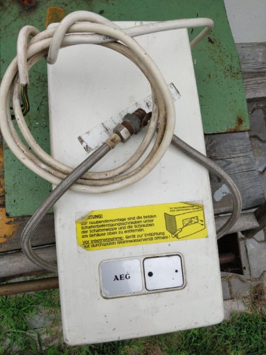 Zdjęcie oferty: PRZEPŁYWOWY PODGRZEWACZ WODY AEG DDLT 18kW FDE2003