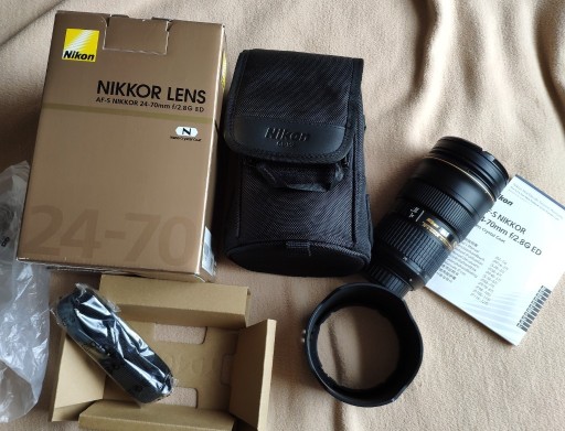 Zdjęcie oferty: OBIEKTYW Nikon  AF-S 24-70 mm f/2.8 G ED N, 