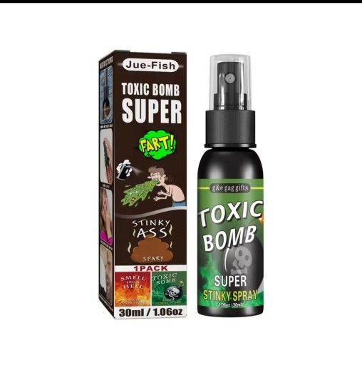 Zdjęcie oferty: TOXIC BOMB SPRAY SMRÓD W AEROZOLU ŚMIESZNY KAWAŁ DOWCIP IMPREZA