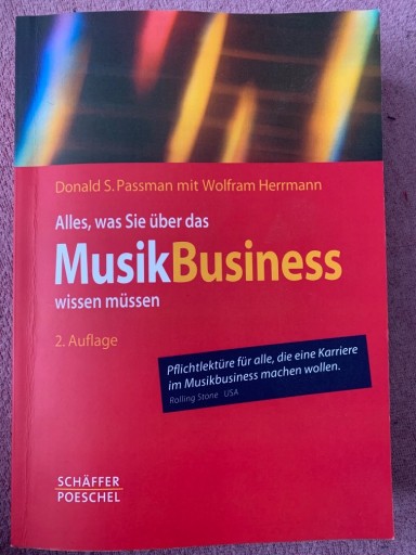 Zdjęcie oferty: MusikBusiness rynek muzyczny w Niemczech 