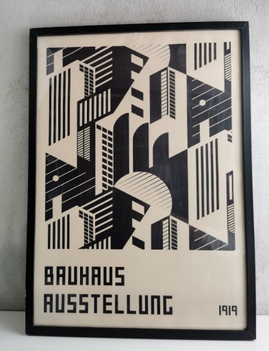 Zdjęcie oferty: Bauhaus. Art Deco. Grafika na ścianę. 