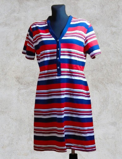Zdjęcie oferty: Unikat ! Letnia krótka sukienka z lat 60 M/L