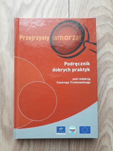 Zdjęcie oferty: Przejrzysty samorząd podręcznik Cezary Trutkowski