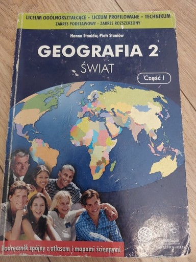 Zdjęcie oferty: Geografia 2Hanna Staniów Piotr Staniów